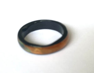 Agate Mood Ring Size 11 1/4 Outlet