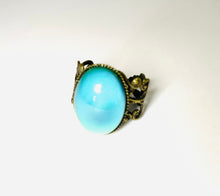 Load image into Gallery viewer, Bronzed Brass Mood Ring