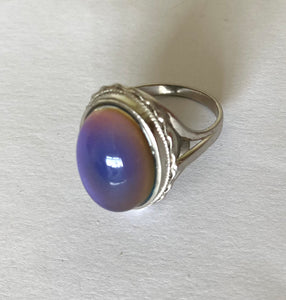 Sterling Silver Mood Ring Size 7