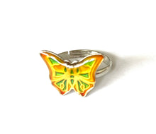 Load image into Gallery viewer, Butterfly 2 Tone Mood Ring