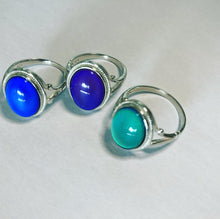 Load image into Gallery viewer, Sterling Silver Mood Ring