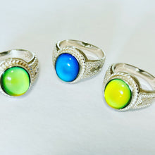Load image into Gallery viewer, Sterling Silver Mood Ring