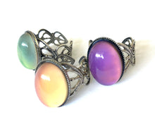 Load image into Gallery viewer, Antique Brass Mood Ring Seconds Outlet