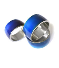 Load image into Gallery viewer, Stainless Steel Mood Ring