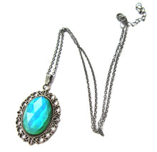 Load image into Gallery viewer, a mood necklace designed with a Victorian style look