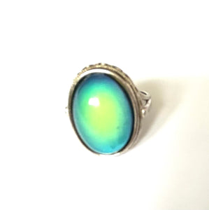 Sterling Silver Mood Ring Outlet Seconds Size 5 1/2