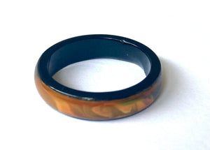 Agate Mood Ring Size 11 1/4 Outlet