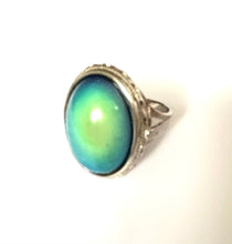 Load image into Gallery viewer, Sterling Silver Mood Ring Outlet Seconds Size 5 1/2