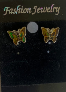 Chameleon Butterfly Mood Earrings
