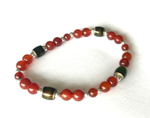 Load image into Gallery viewer, Red Beaded Mood Bracelet