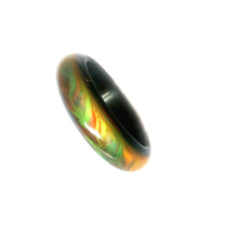 Load image into Gallery viewer, Agate Mood Ring Thicker Design Size 7