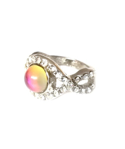 a mood ring with stones around the edges by best mood rings