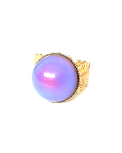 a mood ring turning a purple color mood meaning