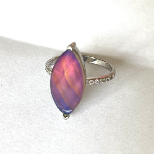 Sterling Silver Mood Ring Size 7 Seconds