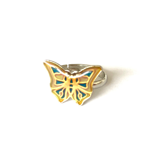 Butterfly 2 Tone Mood Ring