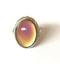 Load image into Gallery viewer, Sterling Silver Mood Ring Outlet Seconds Size 6