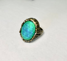 Load image into Gallery viewer, Embellished Bronze Mood Ring