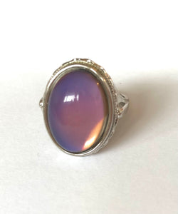 Sterling Silver Mood Ring Outlet Seconds Size 6