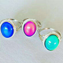 Load image into Gallery viewer, Sterling Silver Mood Ring