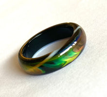 Load image into Gallery viewer, Agate Mood Ring 9 Outlet