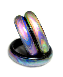 Magnetic Hematite Mood Ring Swirl