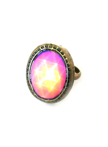 Bronze Oval Mood Ring