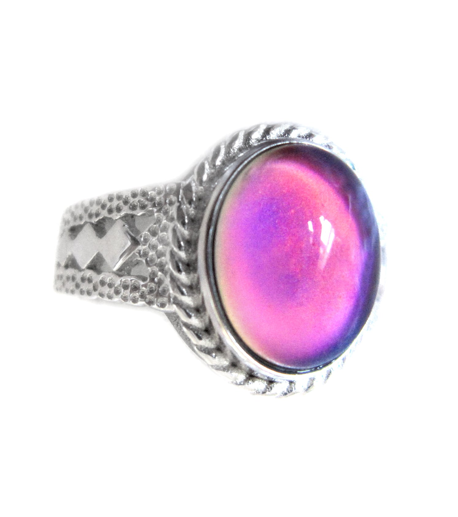 Sterling Silver Mood Ring – Best Mood Rings - Main Image