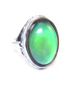 beautiful mood ring in sterling silver by best mood rings